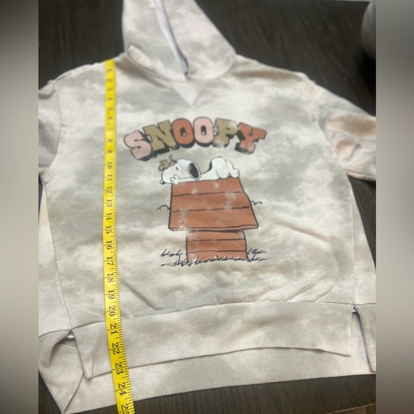 Peanuts Snoopy sweater hoodie cropped - Picture 9 of 9